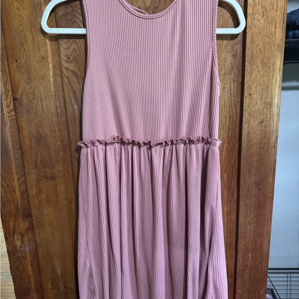 Pink Sleeveless dress